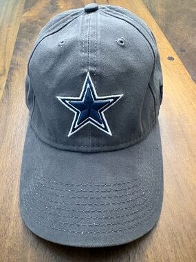New Era 9TWENTY Dallas Cowboys NFL Women’s Adjustable Hat Cap Gray/Blue